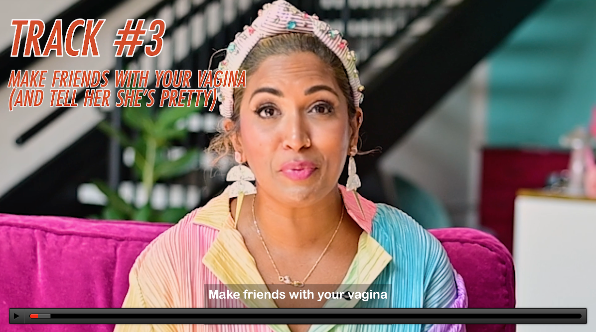 Featured image for “Track 03: Make Friends with Your Vagina and Tell Her She’s Pretty”